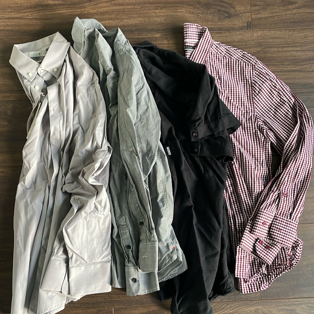 Bundle Five Four Collared Shirts - image 1